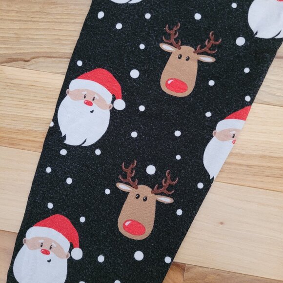 Bums & Roses UNISEX Santa And Reindeer BAMBOO Pajama Set Size 5/6y - Picture 8 of 8